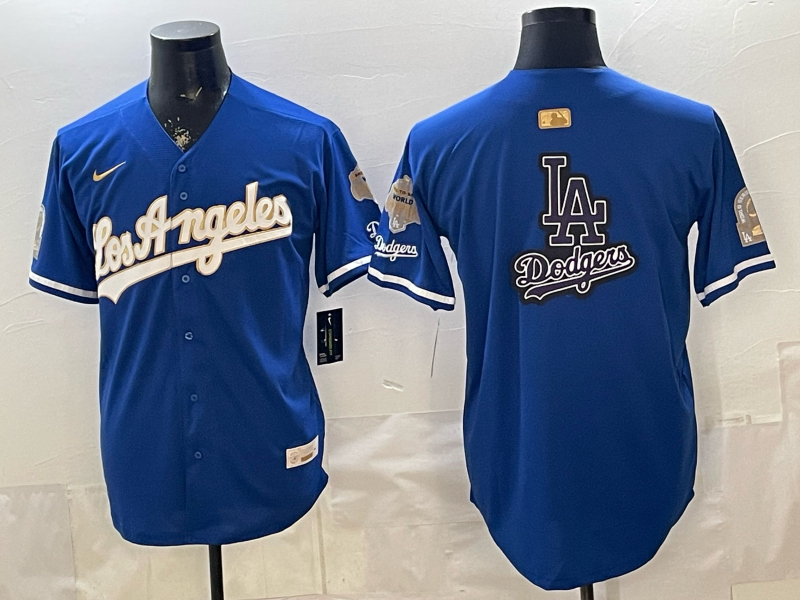 Men Los Angeles Dodgers blank blue Game 2026 Nike MLB Jersey 4014005